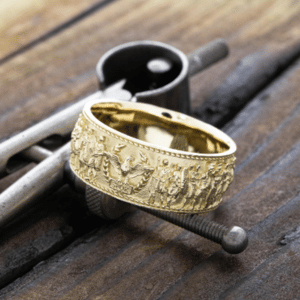 imagen de anillo estilo romano
